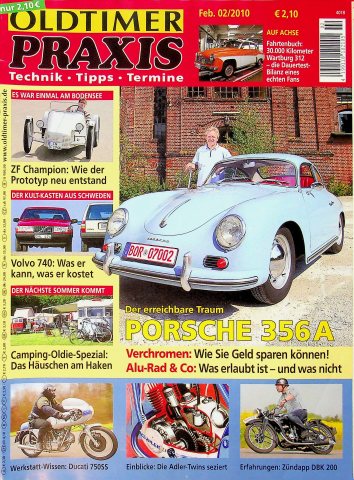 Deckblatt Oldtimer Praxis (02/2010)